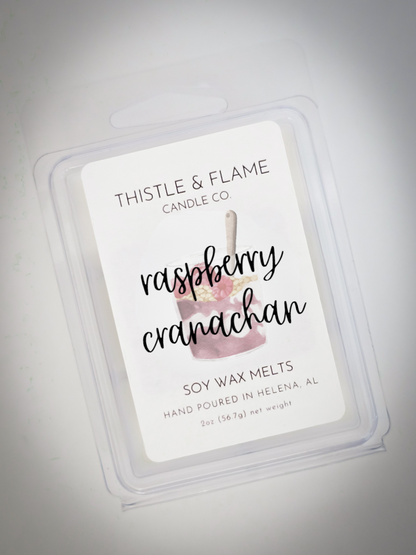 Raspberry Cranachan Wax Melts