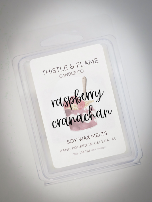 Raspberry Cranachan Wax Melts