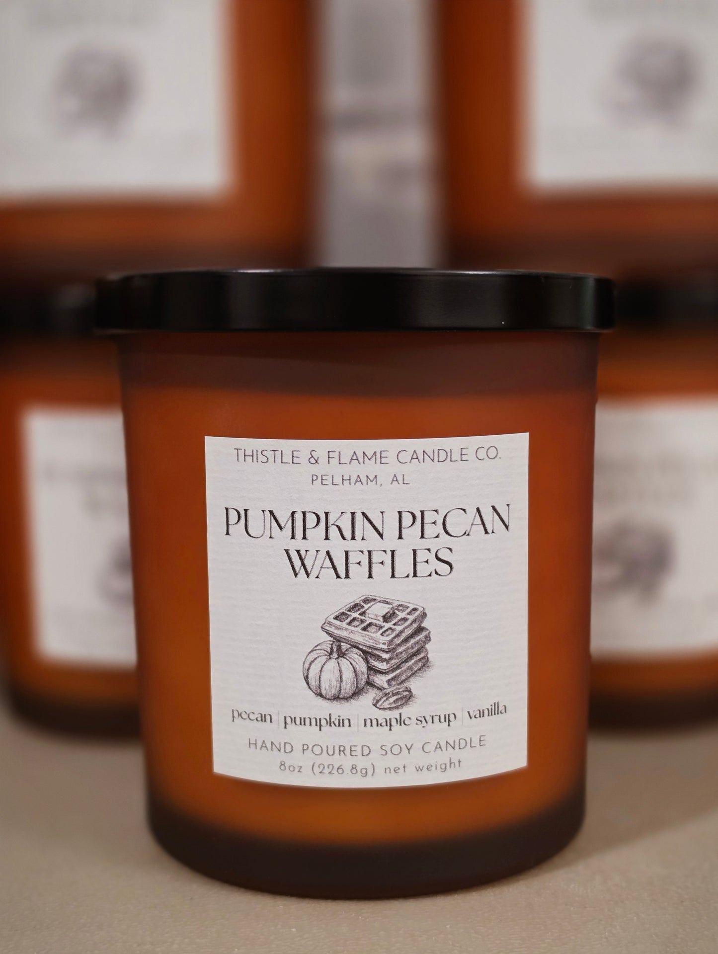 Pumpkin Pecan Waffles 8oz Candle