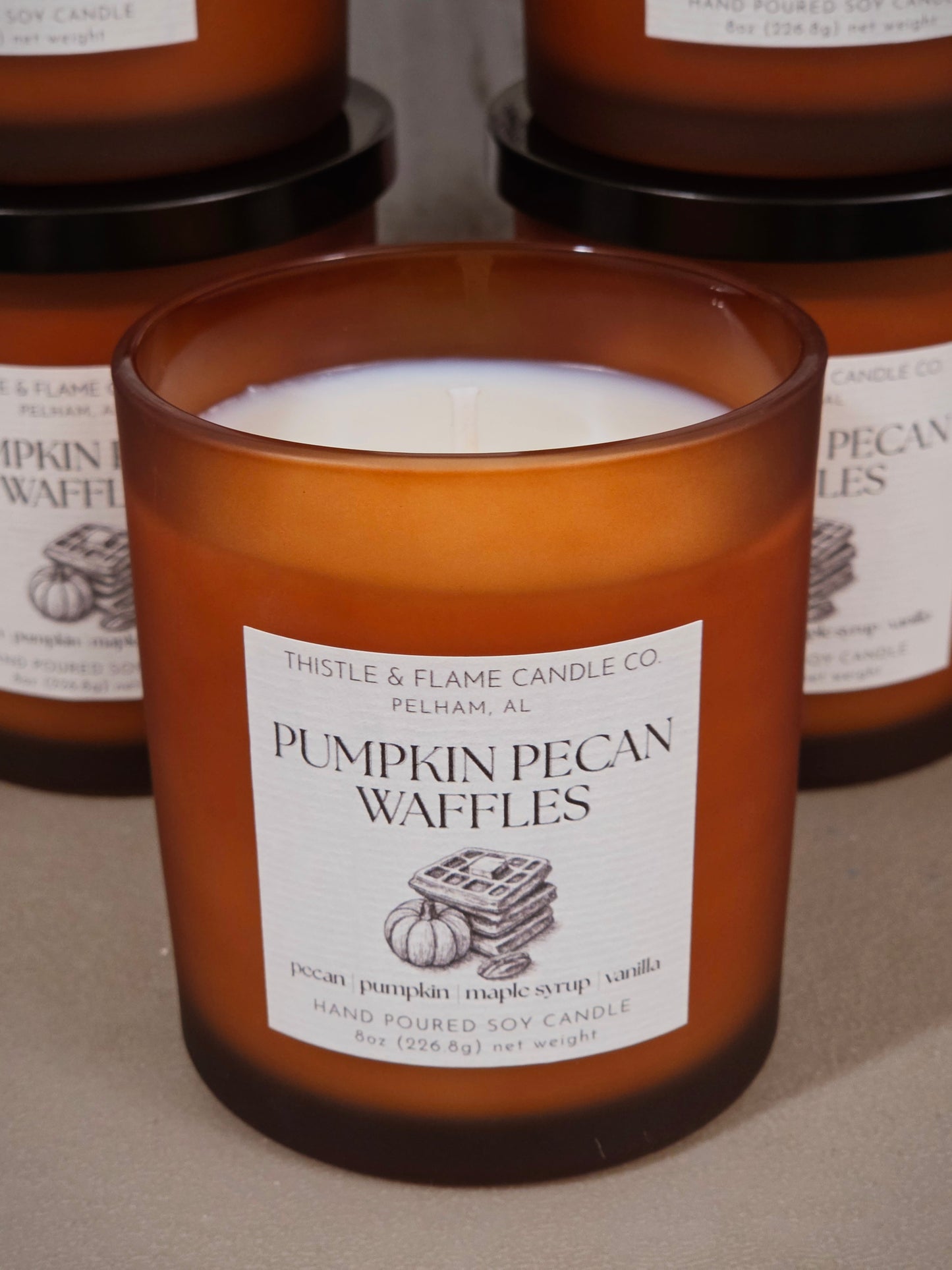 Pumpkin Pecan Waffles 8oz Candle