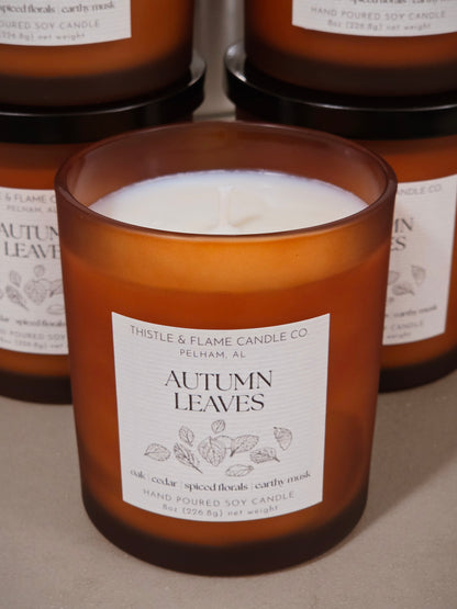 Autumn Leaves 8oz Candle