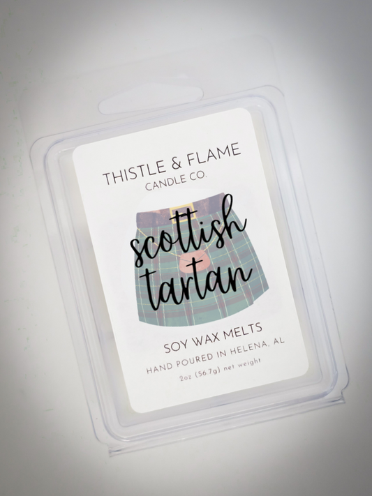 Scottish Tartan Wax Melts
