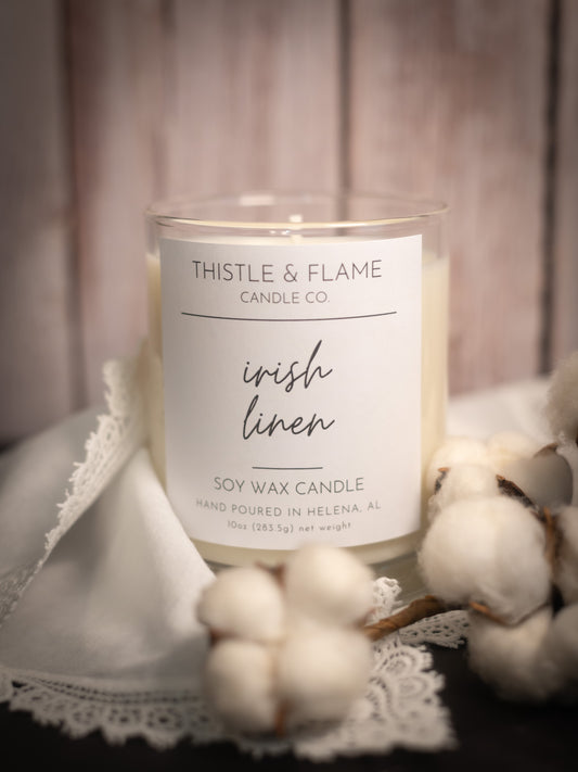 Irish Linen 10oz Candle