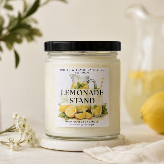 Lemonade Stand 8oz Candle