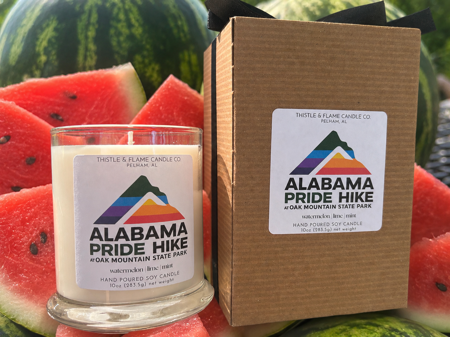 Pride Hike by Finish Line Events 10oz Soy Candle