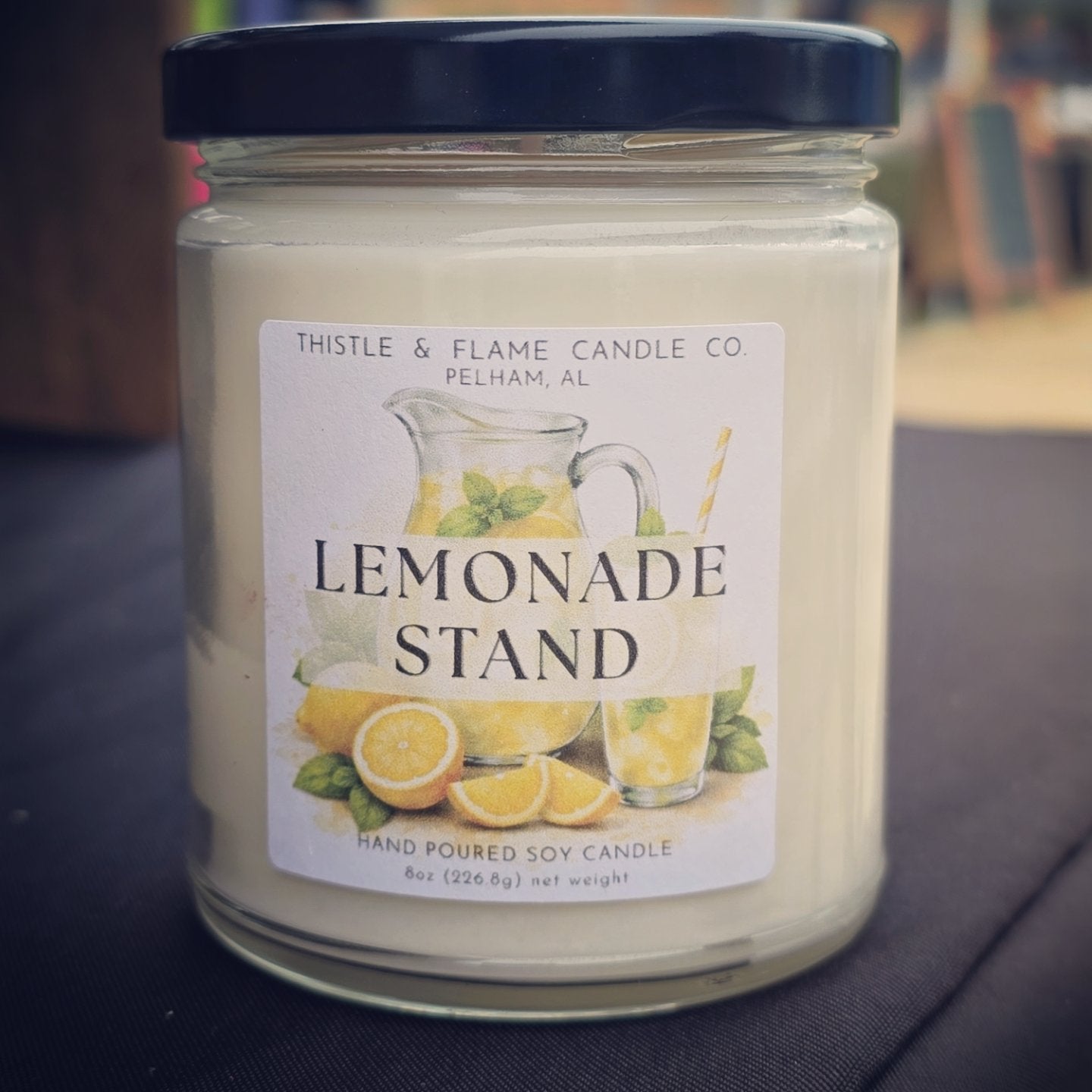 Lemonade Stand 8oz Candle
