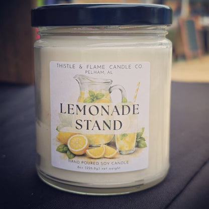 Lemonade Stand 8oz Candle