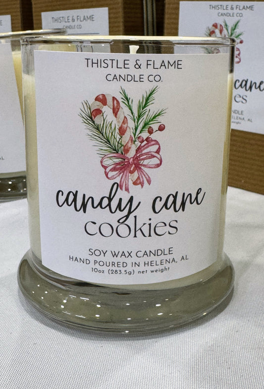 Candy Cane Cookies 10oz Candle