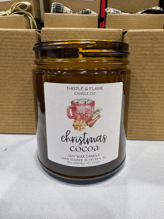 Christmas Cocoa 8oz Candle