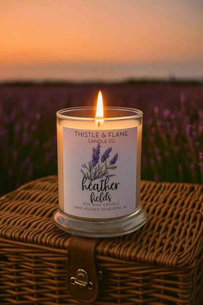 Heather Fields 10oz Candle