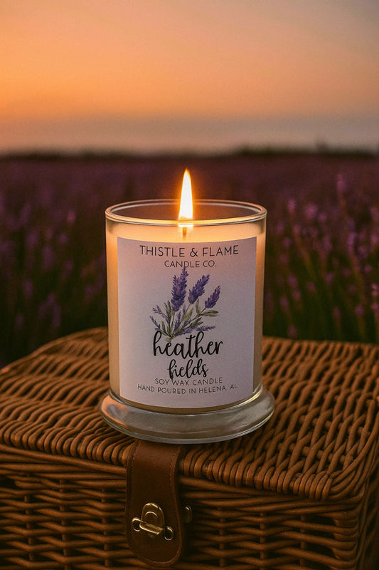 Heather Fields 10oz Candle