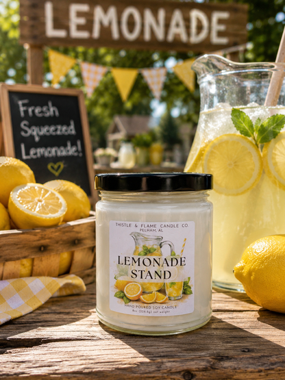 Lemonade Stand 8oz Candle