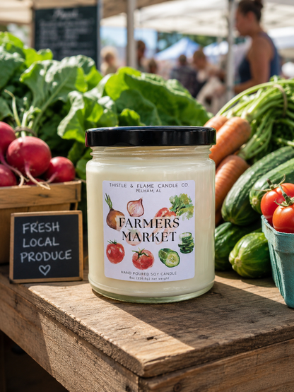 Farmers Market 8oz Candle