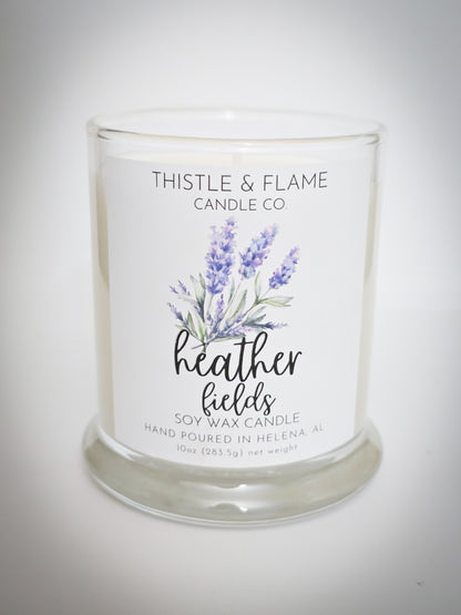 Heather Fields 10oz Candle
