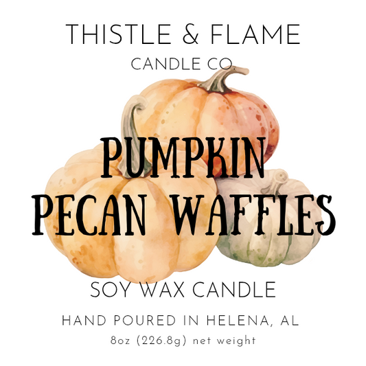 Pumpkin Pecan Waffles 8oz Candle
