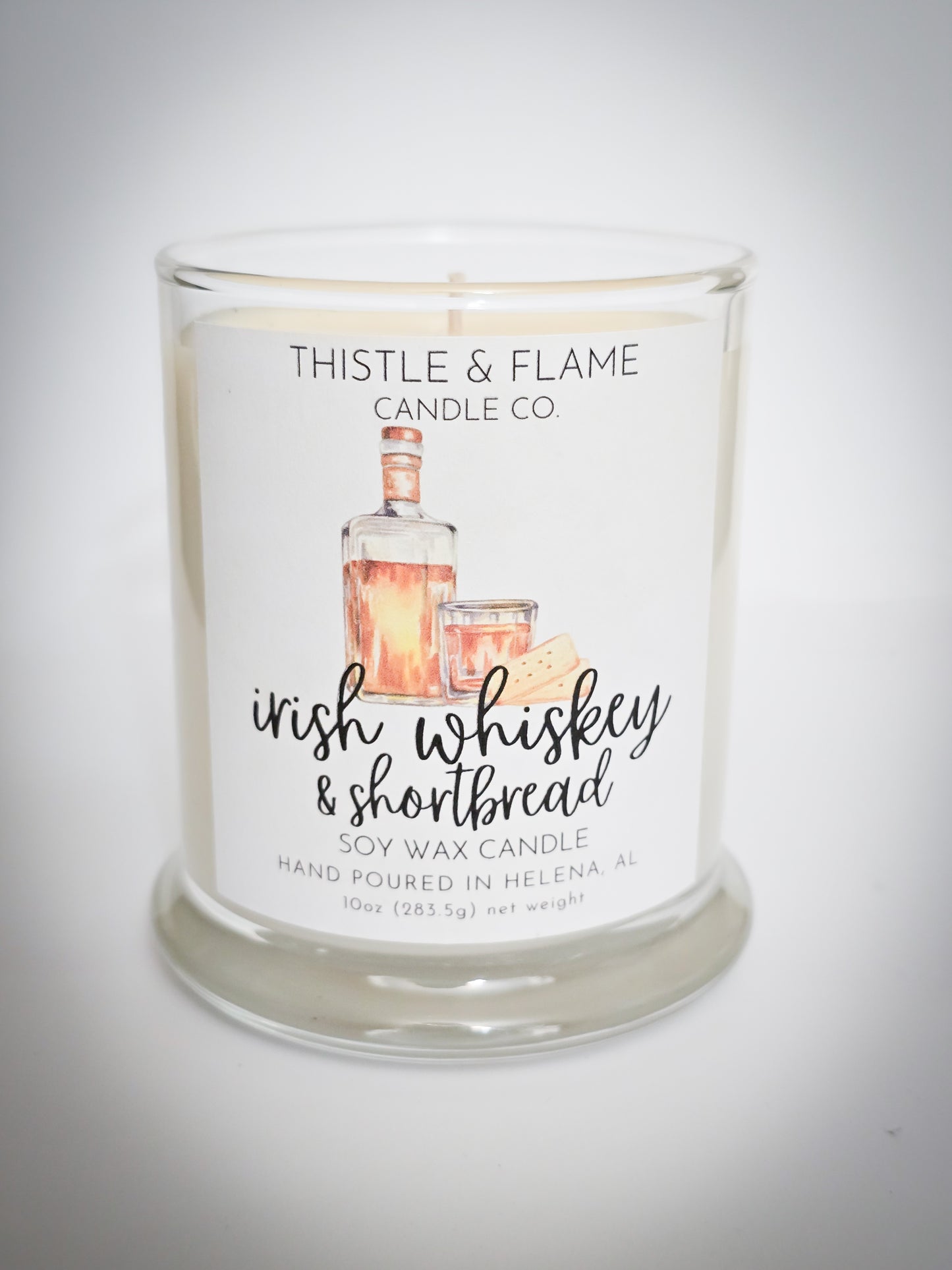 Irish Whiskey & Shortbread 10oz Candle