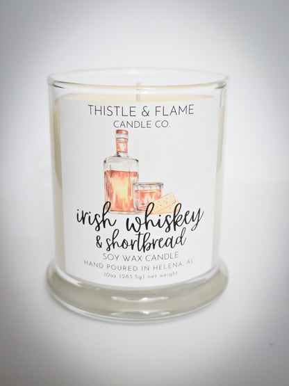 Irish Whiskey & Shortbread 10oz Candle