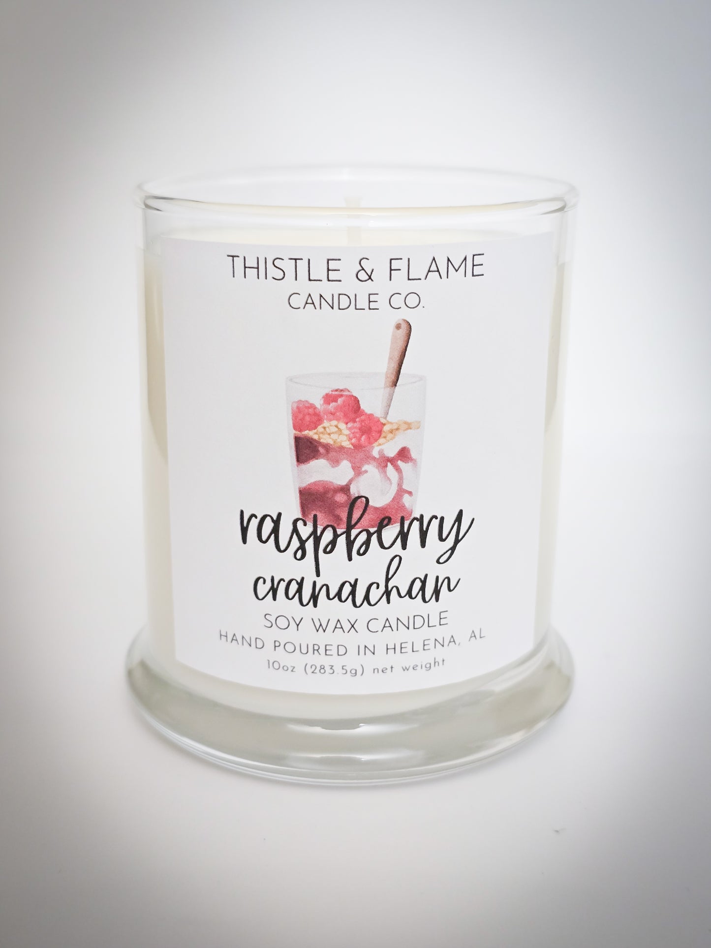 Raspberry Cranachan 10oz Candle