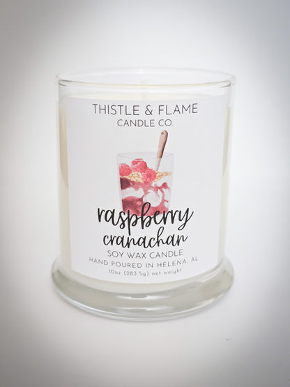 Raspberry Cranachan 10oz Candle