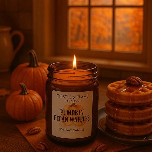Pumpkin Pecan Waffles 8oz Candle