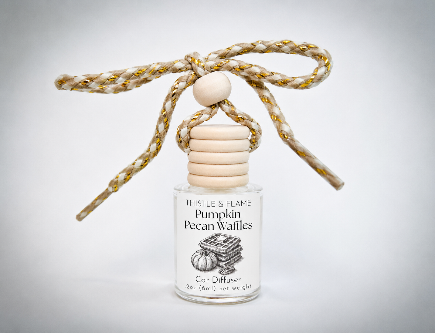 Pumpkin Pecan Waffles Car Diffuser
